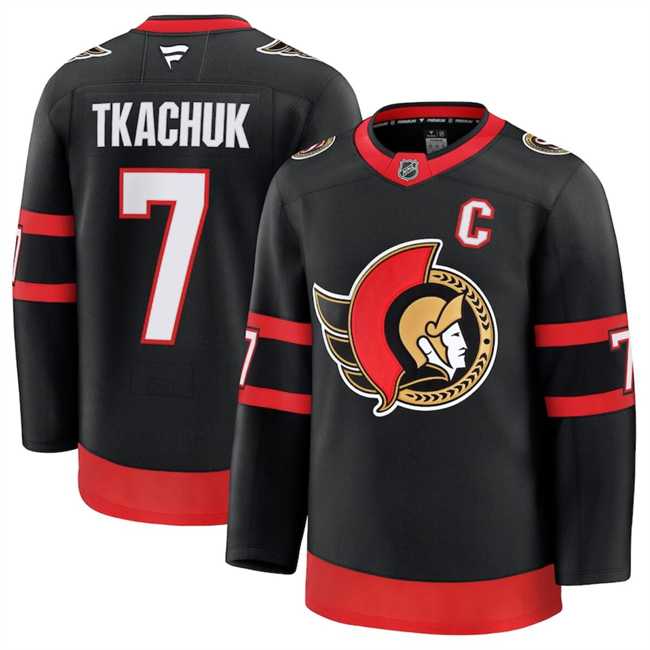 Men's Ottawa Senators #7 Brady Tkachuk Black 2024-25 Home Stitched Hockey Jersey Dzhi,We sell and wholesale Men's Ottawa Senators #7 Brady Tkachuk Black 2024-25 Home Stitched Hockey Jersey Dzhi on line form chian!